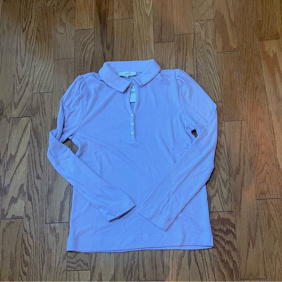 Loft Lavender Everyday Ribbed Knit
Loft Top - Picture 2 of 9